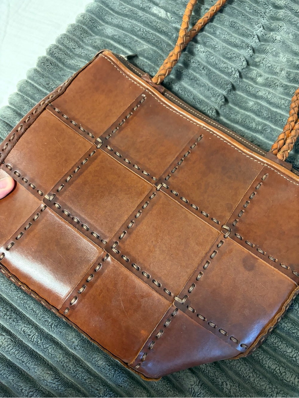 Vintage Italian Leather Purse - Picture 2 of 9